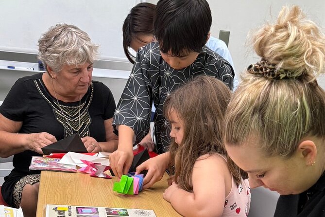 Tokyo Family Culture Workshop: Calligraphy, Origami &Yukata Photo - Optional Seasonal Crafts: Daruma or Washi-Paper Art When Available