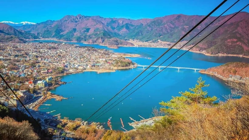 Tokyo:Fuji-Kawagu Cable Car (Ticket Inc.) Shinkurayama&Panos - Oshino Hakkai: Eight Ponds, Little Switzerland Vibes