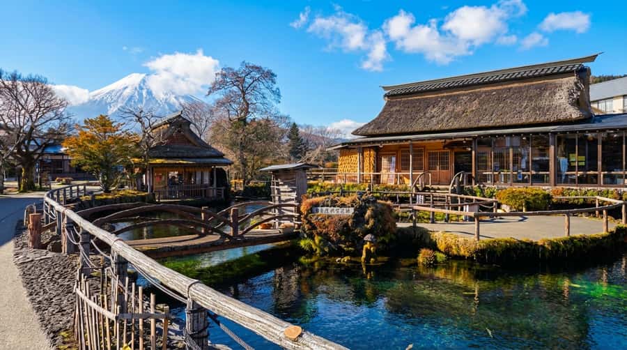 Tokyo: Full-Day Tour of the Six Majestic Spots of Mt Fuji - Oshino Hakkai Springs: eight pools, UNESCO scenery, and that calm village walk