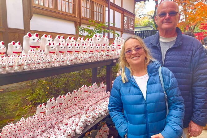 Tokyo: Gotokuji Lucky Cat Temple, Shinjuku Cat Cafe, 3D Giant Cat - Stop 4: Gotokuji Temple and the lucky cat backstory