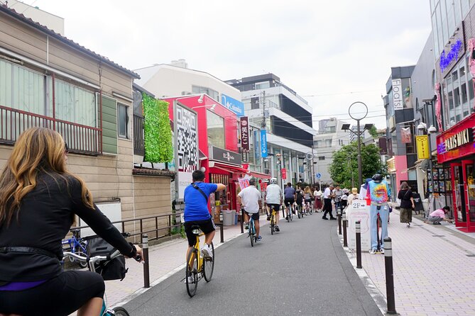 Tokyo Great Cycling Tour - Tsukiji Jogai Market: food streets, history shifts, and quick picture time