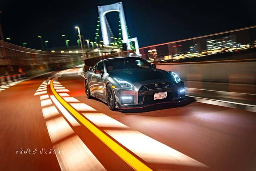 Tokyo: GTR Guided Daikoku Experience at Night - Rainbow Bridge for Photos, Not a Long Detour