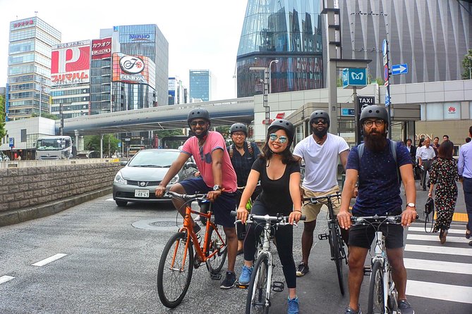 Tokyo Guided Small-Group Biking Tour - Zōjō-ji temple, Tokyo Tower views, and the Rainbow Bridge skyline break