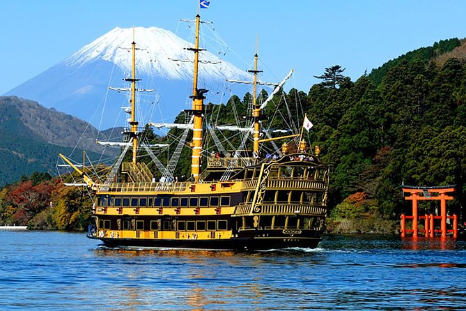 Tokyo: Hakone Fuji Day Tour w/ Cruise, Cable Car, Volcano - Onsen at Gotemba, or Hot Springs Drop Options: the Reset Button