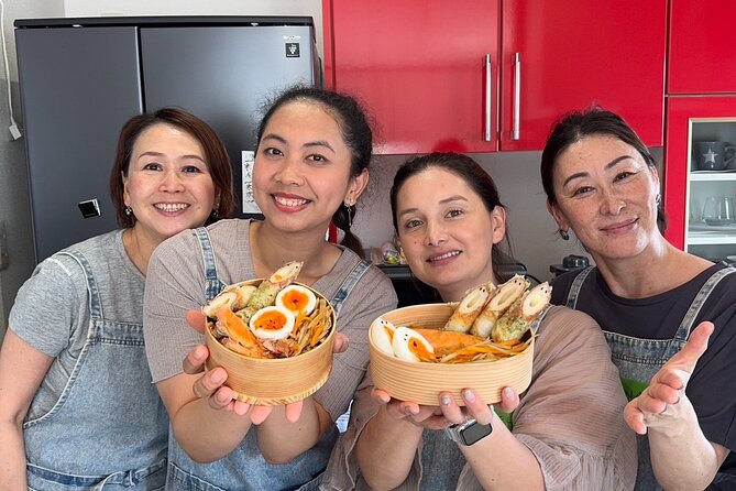 Tokyo Haneda: Bento & Ramen Gyoza Cooking Class in a Local home - Bento, Ramen, Gyoza, and the Ota City home where you actually cook
