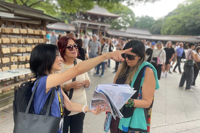 Tokyo: Harajuku Meiji Shrine to Shibuya Crossing Guided Tour - Meiji Jingu Shrine: calm, shade, and Hatsumode vibes
