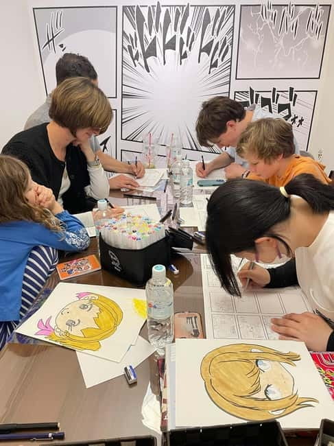 Tokyo/Ikebukuro Manga lesson by acitive pro-Manga artists - Key points before you book your manga class