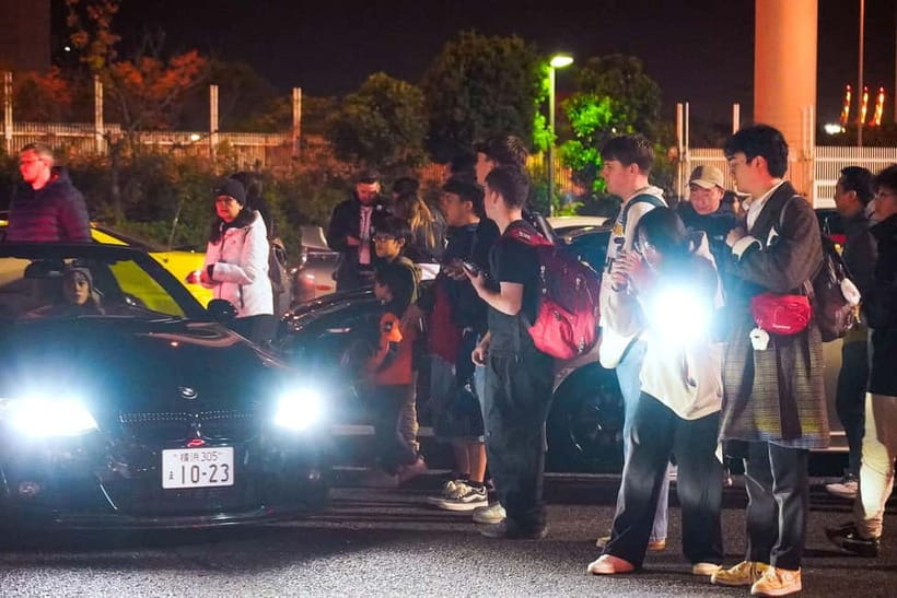 Tokyo: Legendary JDM CAR Daikoku Underground Meetup - Entering Daikoku Parking Area, the Tokyo JDM night that actually feels like a movie