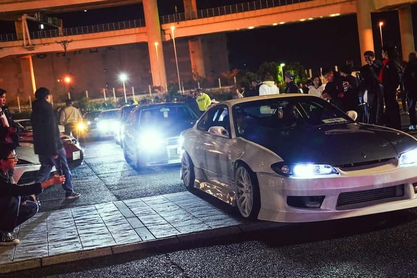 Tokyo: Legendary JDM CAR Daikoku Underground Meetup - Tokyo Tower at night: a short visit that still delivers big photo results