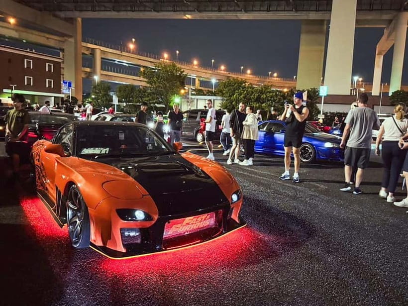 Tokyo: Legendary JDM CAR Daikoku Underground Meetup - Car options: Basic comfort, JDM sports seating, or a Toyota Alphard luxury setup