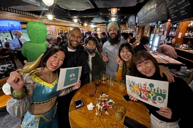 Tokyo Local Friends Solo attend Party All We Can Drink in Shibuya - Meeting People Fast with Shuffle Cards and Hosted Photos