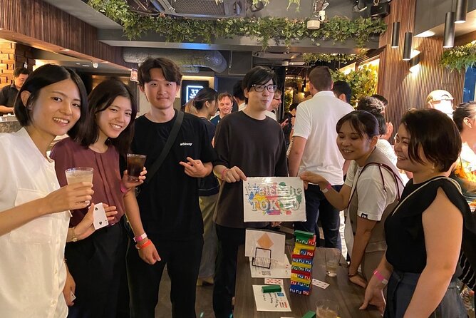 Tokyo Locals & Traveller can come alone Party experience Shibuya - Check-In Moves: Wristband, Name Tag, and the First Conversation
