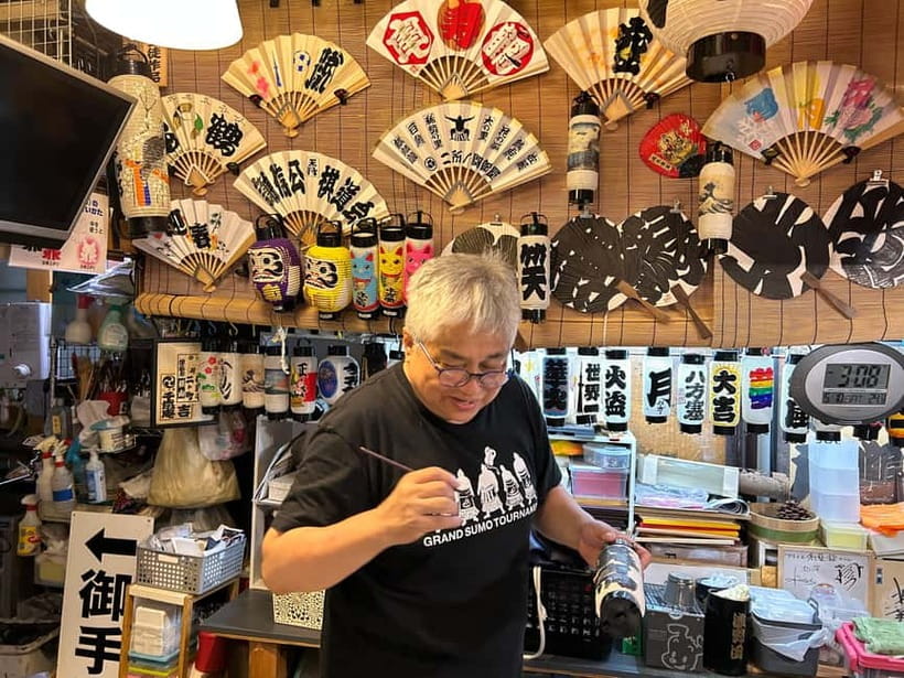 Tokyo: Making a Lantern Workshop in Asakusa with a Craftsman - Getting the Meeting Point Right During Grand Sumo Weeks