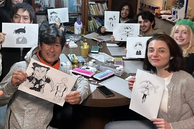 Tokyo Manga Drawing Experience Pro Artist Workshop & MangaHistory - Key Things to Know Before You Go