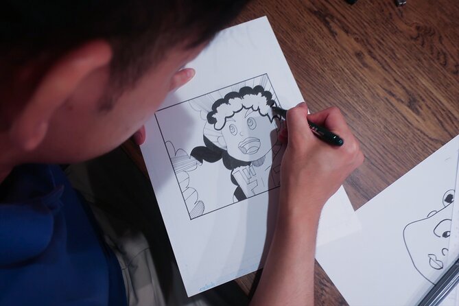 Tokyo Manga Drawing Workshop Guided by Active Pro Manga Artist - Planning Your Day Around It in Shibuya and Ebisu