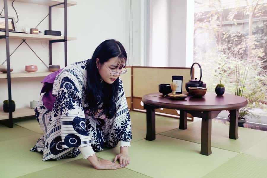 Tokyo: Matcha and Kimono Experience - Easy-Wear Kimono That Avoids the 30-Minute Kimono Workout