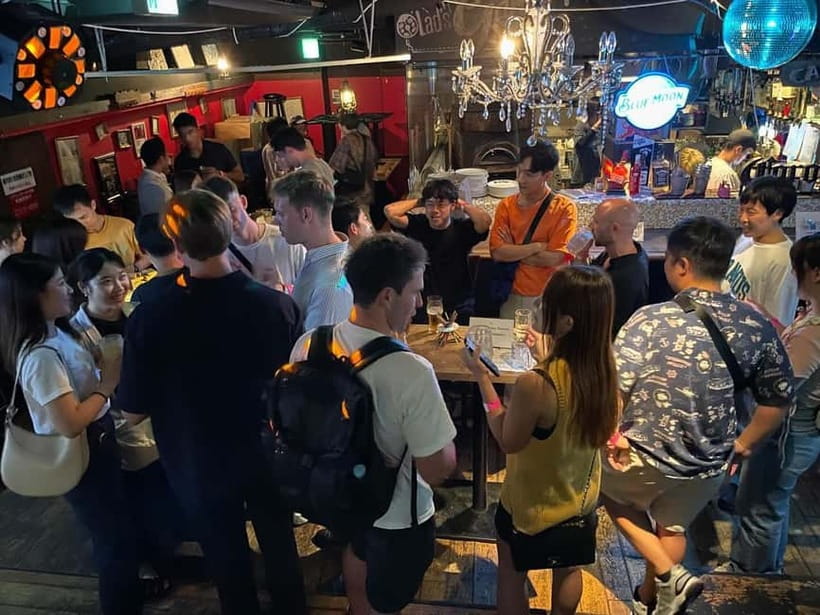 Tokyo: Meet Locals & Travelers Gathering All-You-Can-Drink - 150 Minutes of Stand-Up Socializing, Games, and Easy Conversations