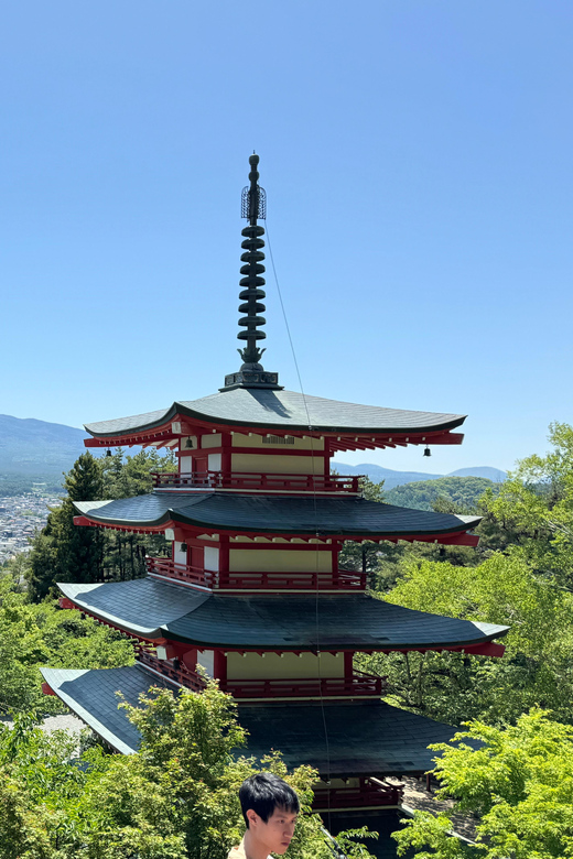 Tokyo: Mount fuji & Hakone Private Day Tour - Arakurayama Sengen Park and the Chureito Pagoda viewpoint