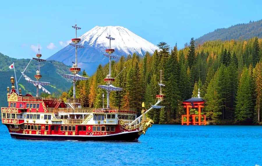 Tokyo: Mount Fuji Views and KABA Amphibious Bus Day Tour - Yamanakako water views, choosing KABA BUS or the swan cruise