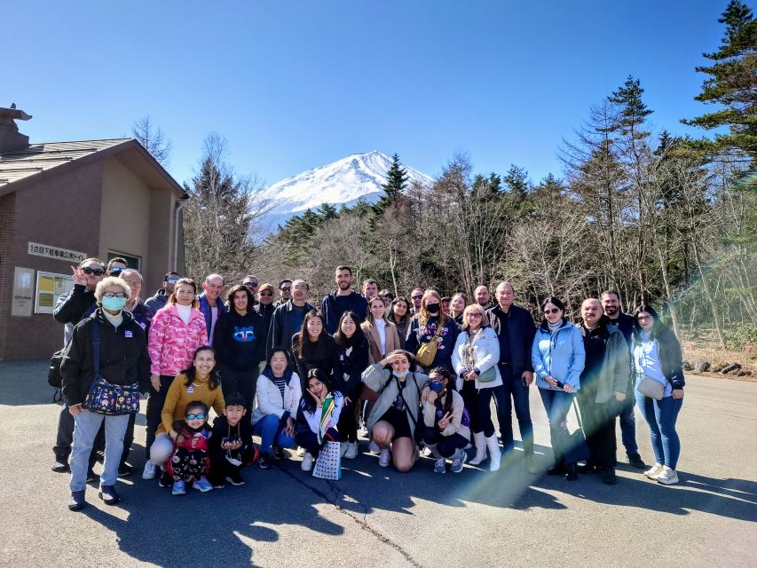 Tokyo: Mt. Fuji 5th Station & Hakone Cruise 1-Day Bus Tour - Lake Ashi cruise and the floating torii gate you came for