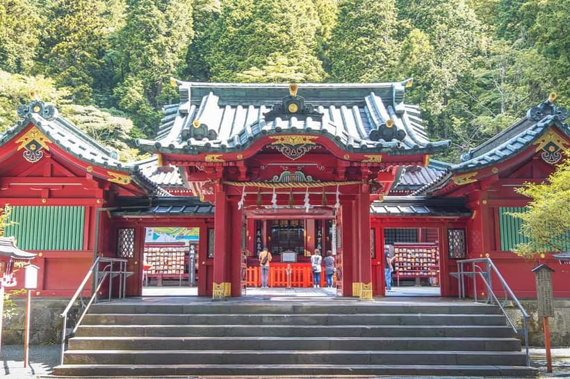 Tokyo: Mt. Fuji Tour, Hakone Ropeway, Owakudani, Lake Ashi - Hakone Shrine and the Lake Ashi Torii Gate Photo Stop
