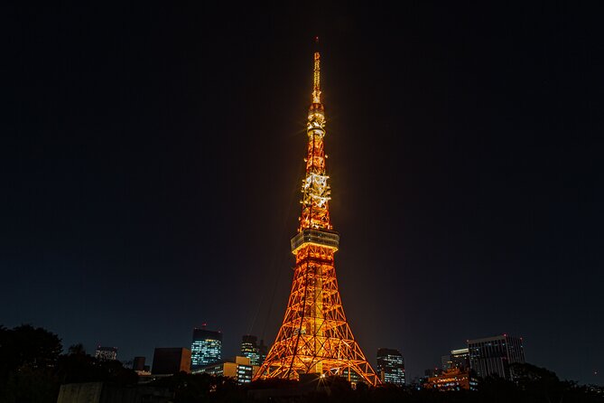 Tokyo Night E-Bike Tour with Tokyo Tower and Dolphin Show - Why an e-bike route makes sense in Tokyo at night