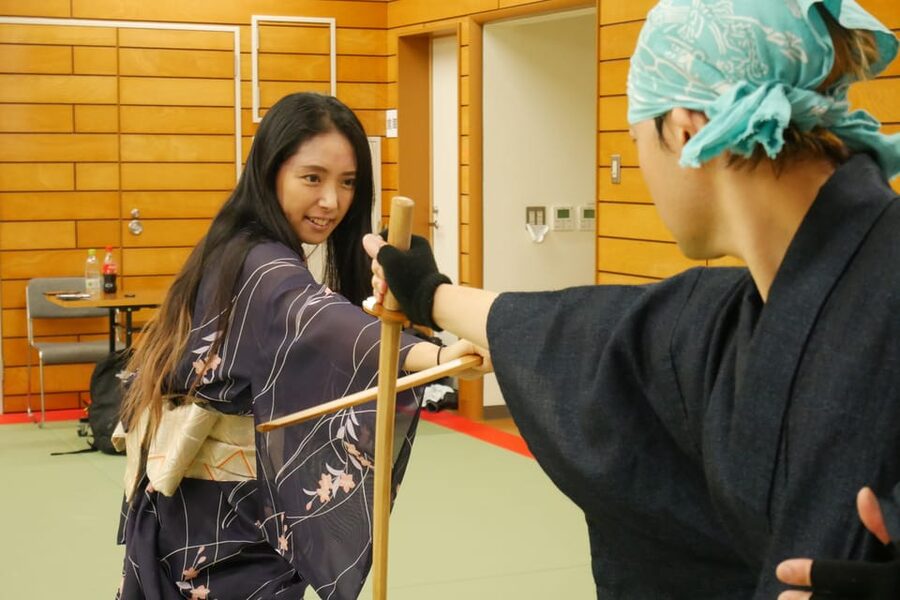 Tokyo: Ninja Sword Fighting Experience - Live Demonstration: Refined Techniques Up Close