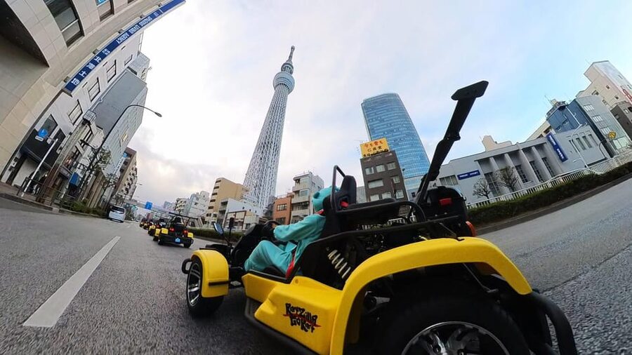 Tokyo Oldtown: Historic Landmarks Go Kart Tour (100 Minutes) - Stop-by-Stop Route: What You See and Why It Matters