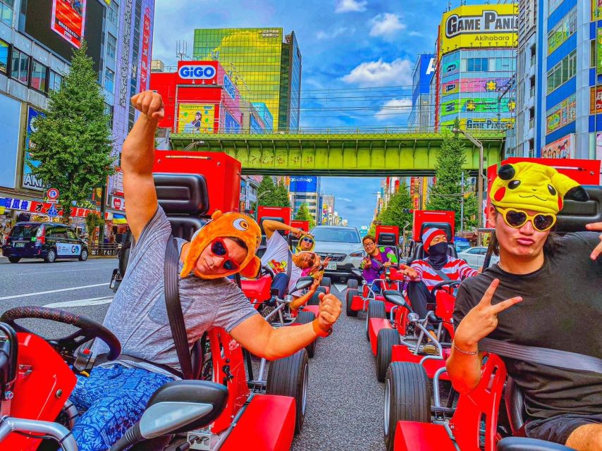 Tokyo: Original Street Kart Experience from Akihabara - Suit Up in Costume: Anime and Game Energy on Real Streets
