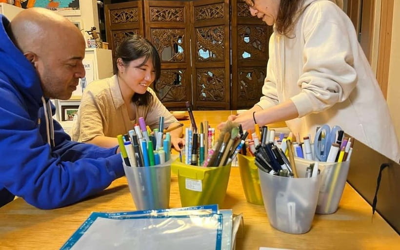 Tokyo: Private Manga Drawing Class with Professional Artist - Small-Group Manga Tutoring in Tokyo, Starting at Shindaita