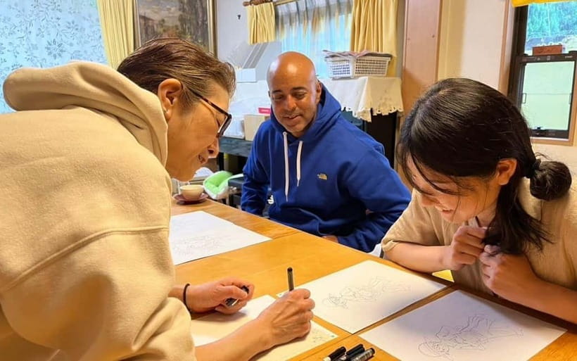 Tokyo: Private Manga Drawing Class with Professional Artist - Finishing: Final Touches, One-on-One Critique, and Signed Keepsakes