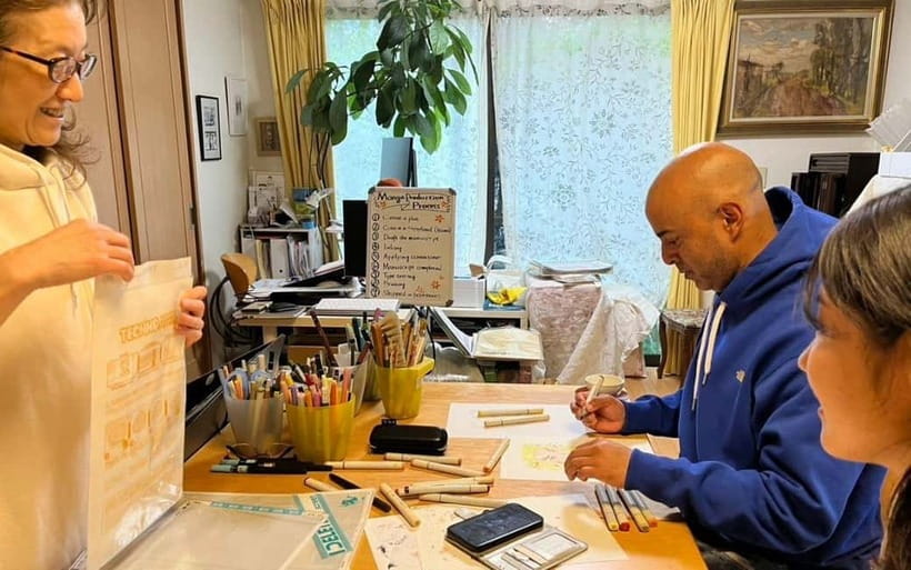Tokyo: Private Manga Drawing Class with Professional Artist - Getting There and Meeting the Guide Outside Shindaita Station