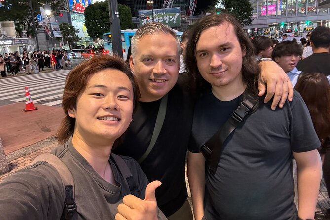 Tokyo: Private Shibuya Bar Crawl Tour -3 Drinks & Local Foods- - The Shibuya Crossing moment and the Bunkamura Street vibe shift