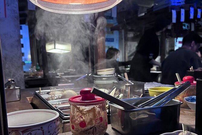 Tokyo: Private Shibuya Bar Crawl Tour -3 Drinks & Local Foods- - Stop on Bunkamura Street: what you should expect from the cozy stage