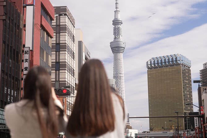Tokyo Private Sightseeing Tour by Car- English speaking chauffeur - Tsukiji Outer Market: food-town chaos, packaged into one hour