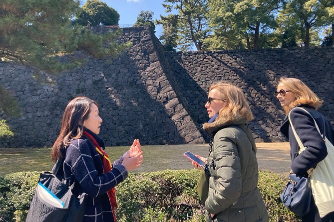 Tokyo Private Tour! Edo Castle & Imperial Palace East Gardens - Imperial Palace grounds stop: nature, an old bridge, and a Japanese-style garden