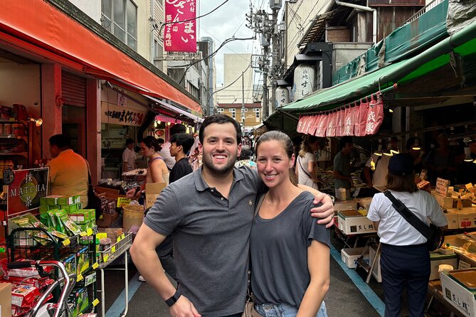 Tokyo: Private Tsukiji Fish Market Tour with 3 food stops - Tsukiji Hongan-ji temple sightseeing: the quieter half of the story