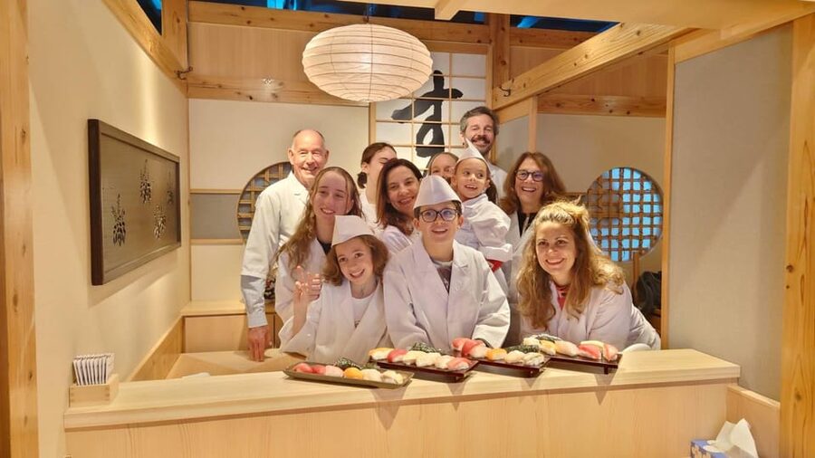 Tokyo Professional Sushi Chef Experience - Wakame udon and the included drink break