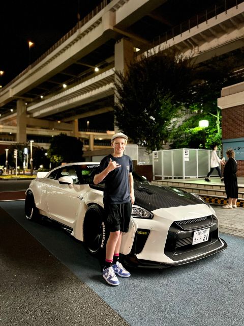 Tokyo: R35 GTR Daikoku JDM Tour (Private GTR Only Tour) - Tokyo skyline adds the payoff: Rainbow Bridge, Tokyo Tower, Skytree views