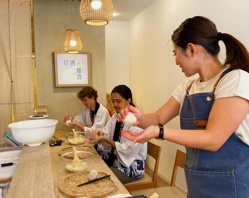 Tokyo: Rice Ball Making Class - How Onigiri Making Actually Plays Out in Tokyo