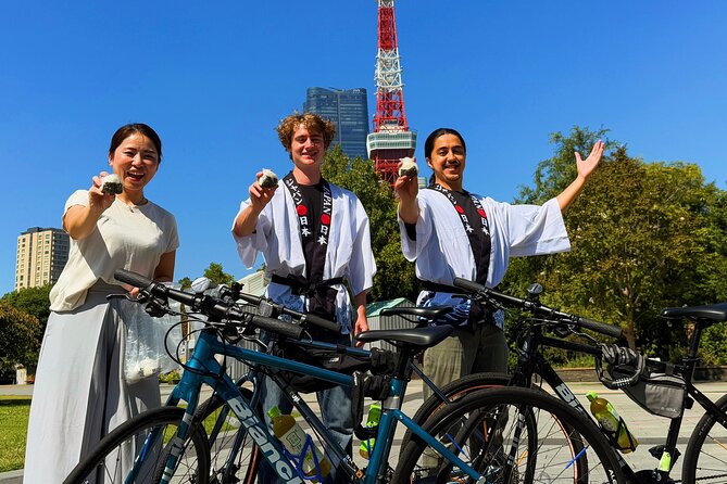 Tokyo: Rice Ball Making Class by an Expert - Start Point by Shibakoen: getting set up for a smooth 11:00 am start