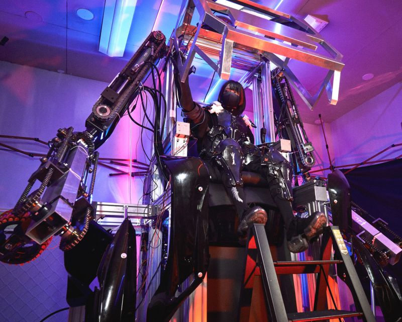 Tokyo: Robot Piloting Attraction Ticket - The 50-minute flow: VR shooting, coding steps, and real pilot control