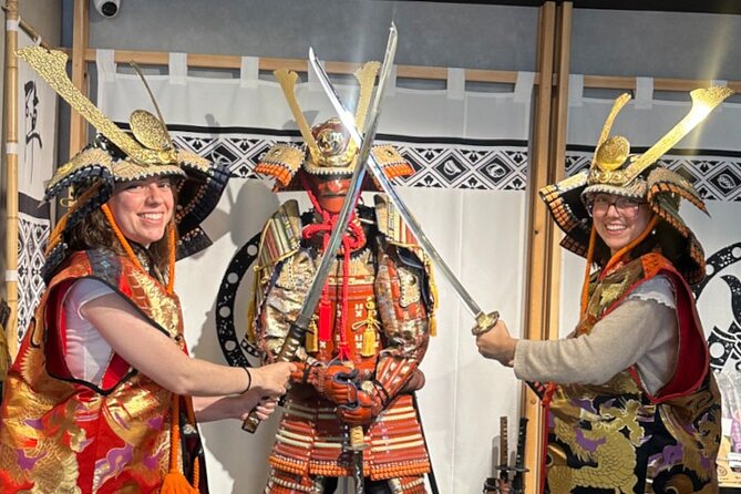Tokyo Samurai Spirit: Create Sushi & Witness a Samurai Sword Show - English Subtitles and Small Group Comfort