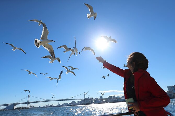 Tokyo: Scenic Bay Cruise with Local Guide on Private Boat - Tokyo Water Taxi, quick safety briefing, and the deck vibe in 1 hour