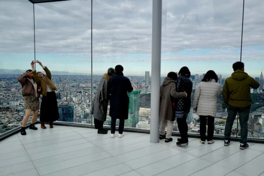 Tokyo: Shibuya Sky, Harajuku & Meiji Shrine Highlights Tour - Shibuya Crossing and the art of photographing organized chaos