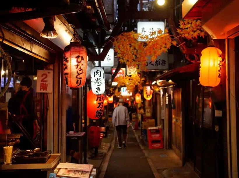 Tokyo: Shinjuku Bar and Izakaya Hopping Tour - Walking your way into Shinjuku after sunset