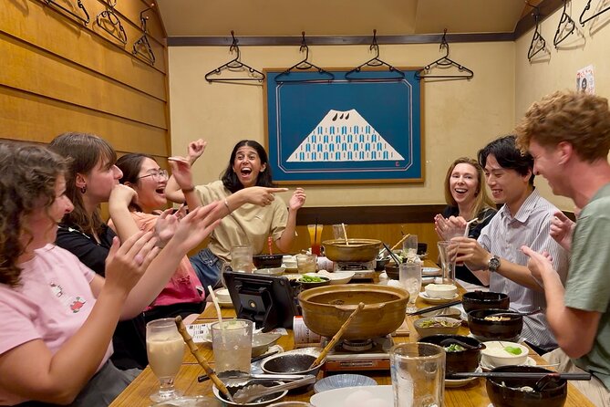 Tokyo Shinjuku Bar Hopping –Wagyu , Ramen & 7 Dishes - Stop 1 in Kabukicho: Skewers and Getting Your Bearings