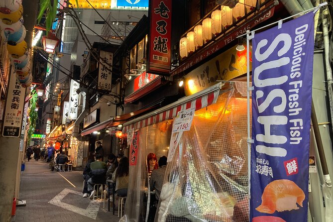 Tokyo Shinjuku Japanese Local Bar Hopping and Food Tour - Stop 3: Shinjuku Golden Gai for old-school bars locals actually use