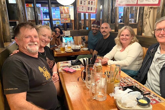 Tokyo: Shinjuku Local Bar Hopping Walking Tour - Kabukicho izakaya: second stop for food, drinks, and momentum