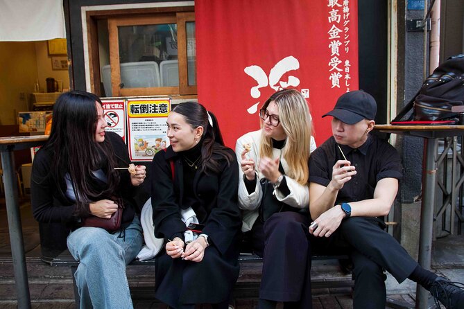Tokyo Street Food Tour - 7 Japanese Foods - Walking Logistics: Meeting Points, Shoes, and Pacing